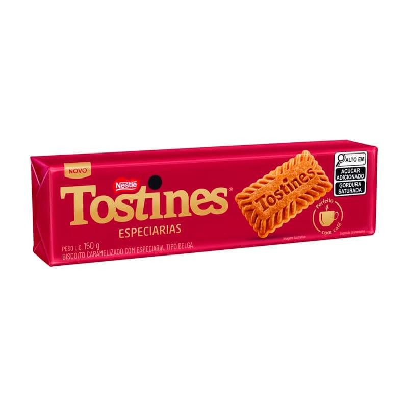 Biscoito Belga Nestlé Tostines Especiarias 150g em Oferta na Shopee