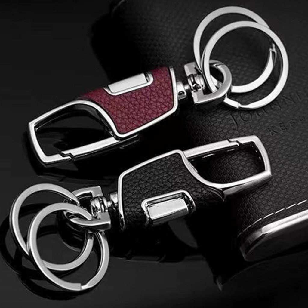 Chaveiro De Carro Masculino Criativo Simples E Elegante Fechadura Da Porta Cintura Pendurado Metal Artificial Couro Chav em Oferta na Shopee