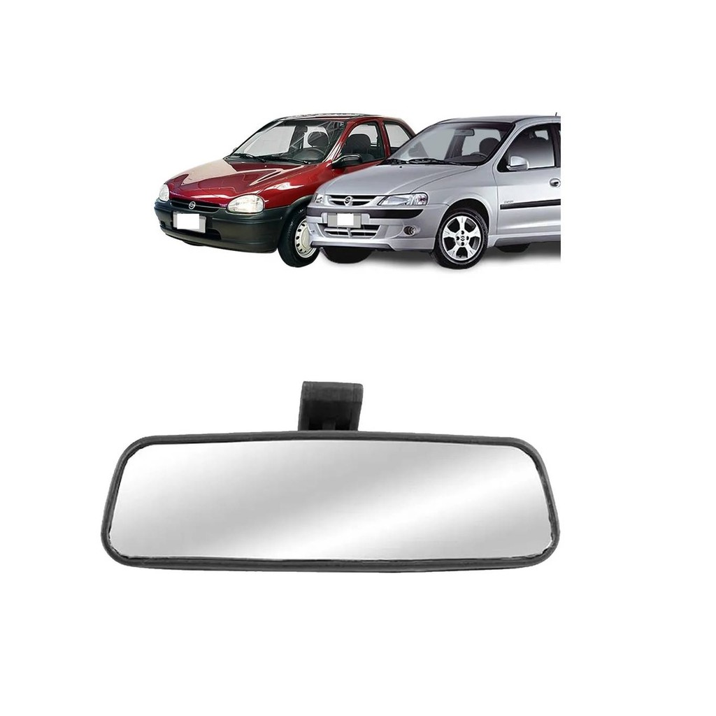 Espelho Retrovisor Interno Celta 2000 Ate 2006 Corsa 1994 Ate 2002 Classic 1996 Ate 2015 Sem Base
