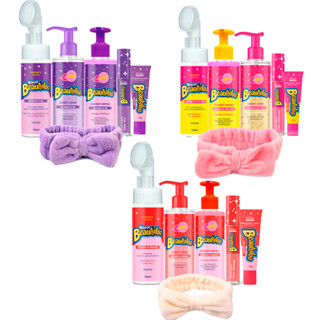 Kit Linha Beautyloo Cheirinho de Chiclete Hidratante Com Faixa Face Beautiful em Oferta na Shopee