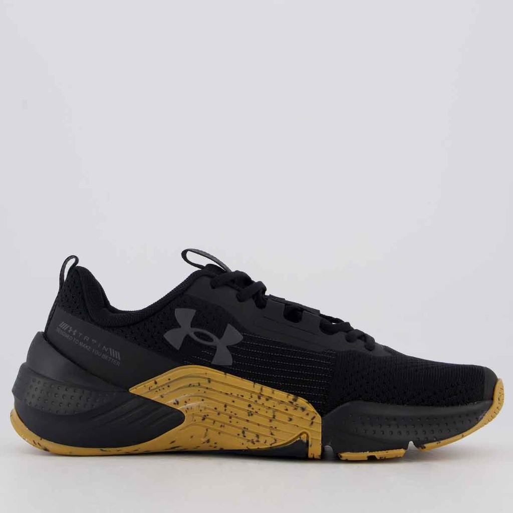 Tênis Under Armour Tribase Reps 2 Preto e Marrom