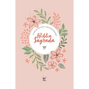 Bíblia AEC - Letra Gigante - Salmão Flores livros jk