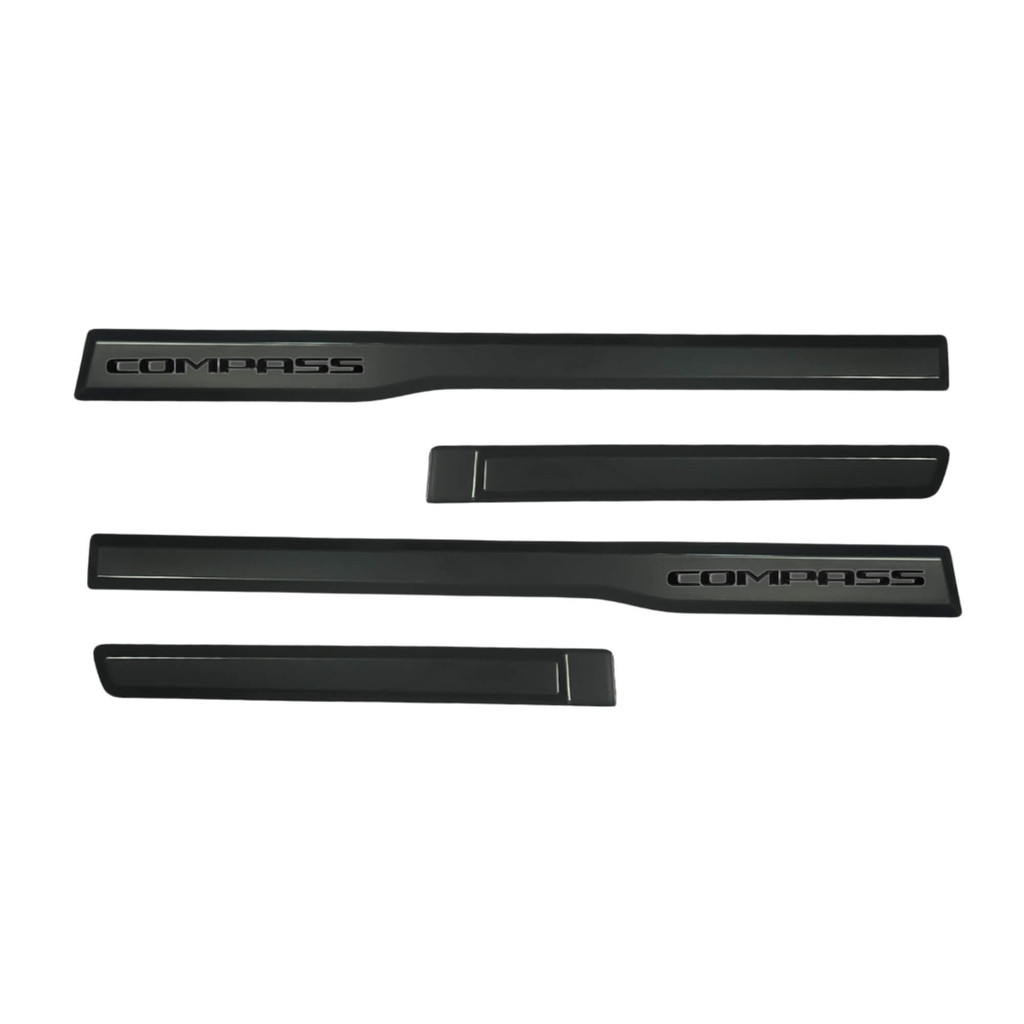 Friso T. Original Cromo c/ Preto 4P Compass 2021 em diante 4 Pç Cinza Granite Grid - 4644C-CZA-I
