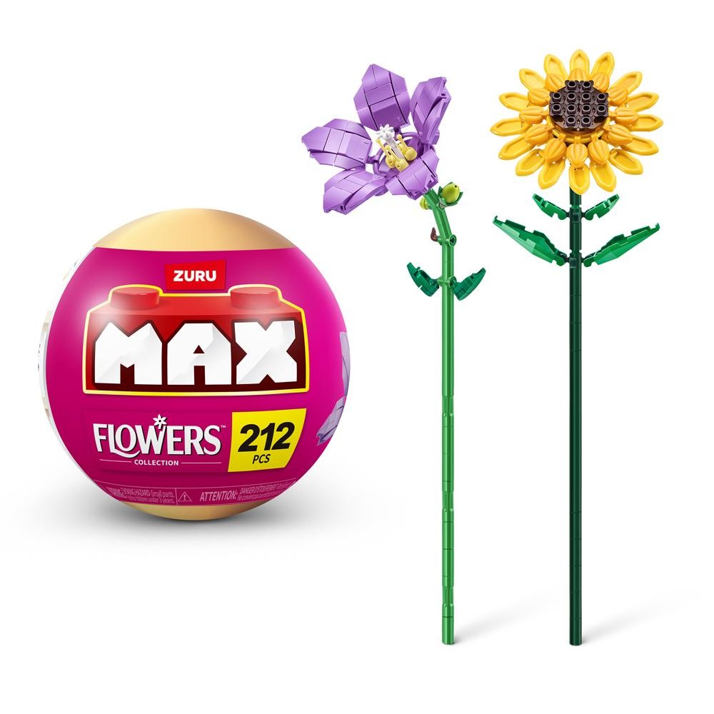 Blocos de Montar Max Premium Flowers - Girassol 212 pçs em Oferta na Shopee