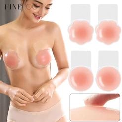 Fita De Mamilo Soutien De Silicone Confortável Para Mulheres Roupas Íntimas De Cor Sólida