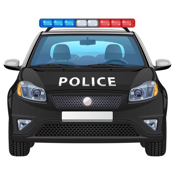 Display MDF carro de policia