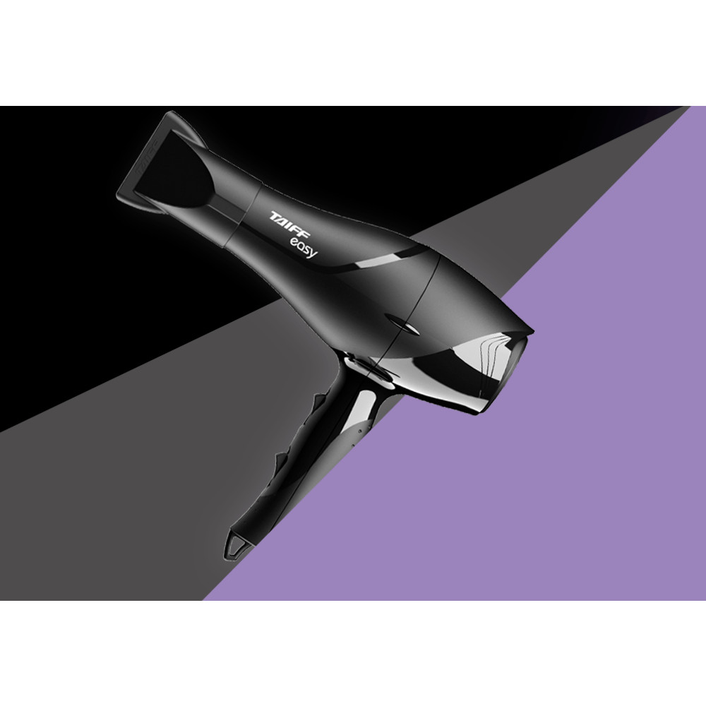 Detalhes do Secador de Cabelo, Profissional, 2 Velocidades + 2 Temperaturas, Taiff Easy, 1700W, 127V - PRETO