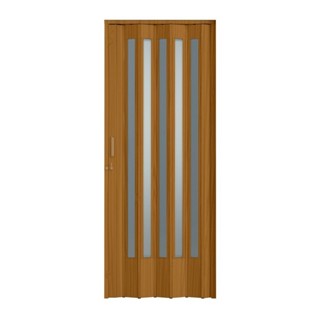 Porta Sanfonada de PVC Translucida 210cm x 60cm Plastporta BCF Cerejeira com Translucido em Oferta na Shopee