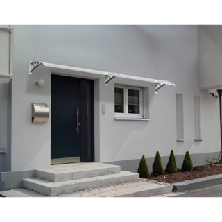 Toldo Modular 150x100cm Braço e Chapa Cristal Branco em Oferta na Shopee