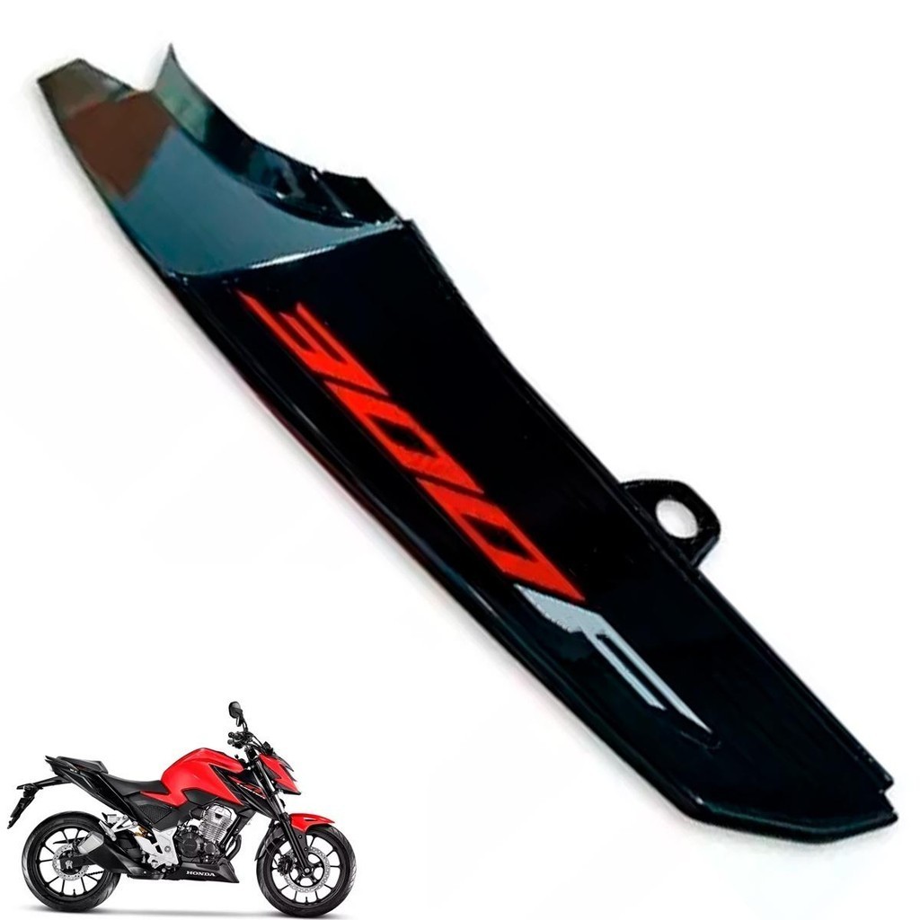 Rabeta Lateral Esquerda Cb Twister 300f Vermelha 2023 Original Honda