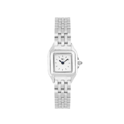 Relógio Feminino Prata Saint Germain Boxy Silver