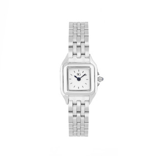 Relógio Feminino Prata Saint Germain Boxy Silver
