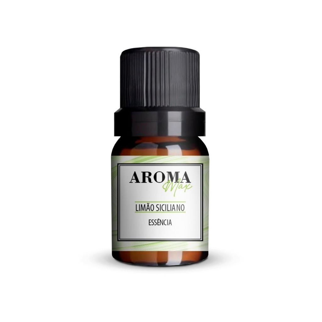 Essência para Aromatizadores Difusores 10ml Aroma Limão Siciliano Refrescante Suave