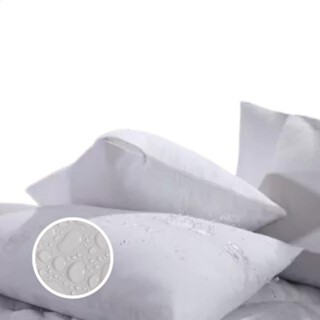 Kit 2 Capa Protetora De Travesseiro Adulto Antialérgica Impermeável em Oferta na Shopee