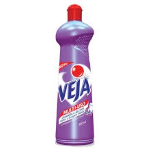 LIMP VEJA MULTIUSO LAVANDA COM ALCOOL 500ML LIMPEZA RAPIDA PERFUME AGRADAVEL