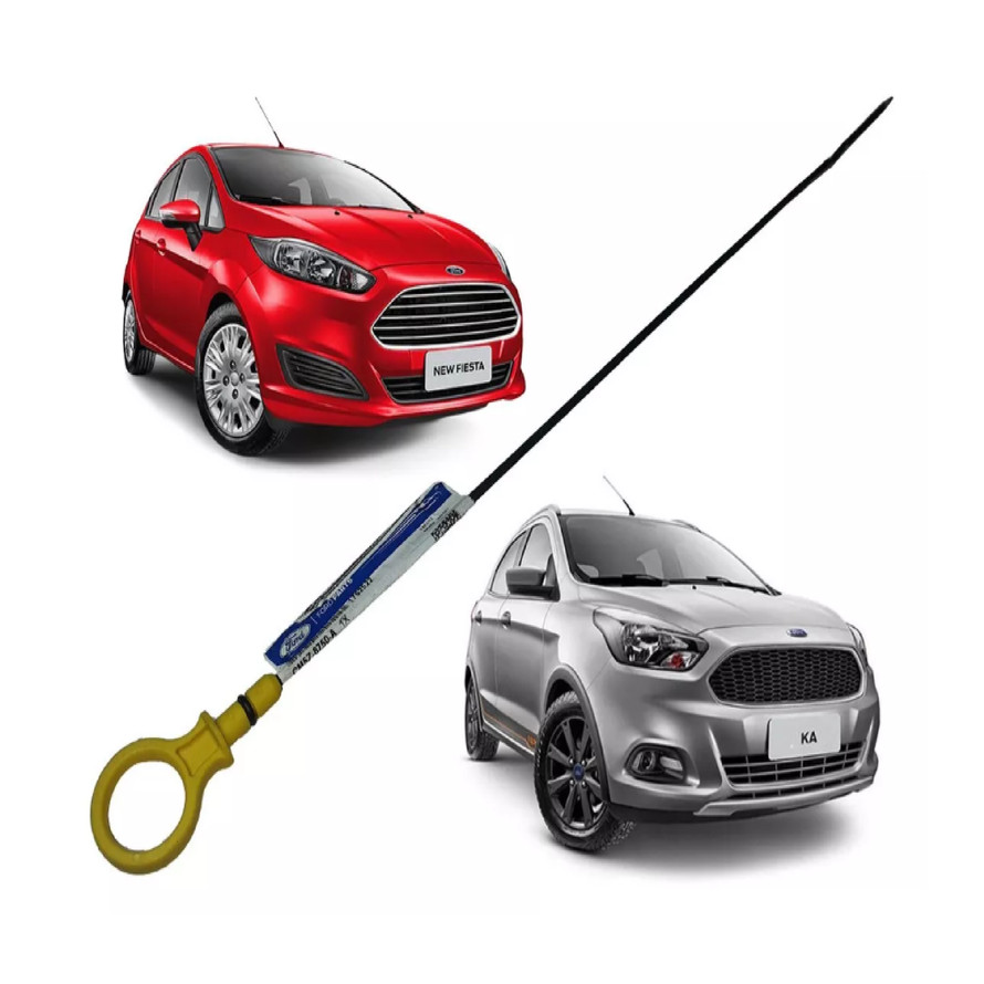 VARETA MEDIDORA NIVEL OLEO MOTOR NEW FIESTA 2017 2018 2019 MOTOR ECOBOOST 1.0 GASOLINA CAMBIO AUTOMATICO POWERSHIFT