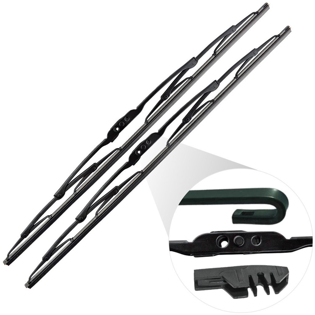 Par Palheta Universal DE Ferro Limpador Parabrisa 16 Dianteiro 406mm em Oferta na Shopee