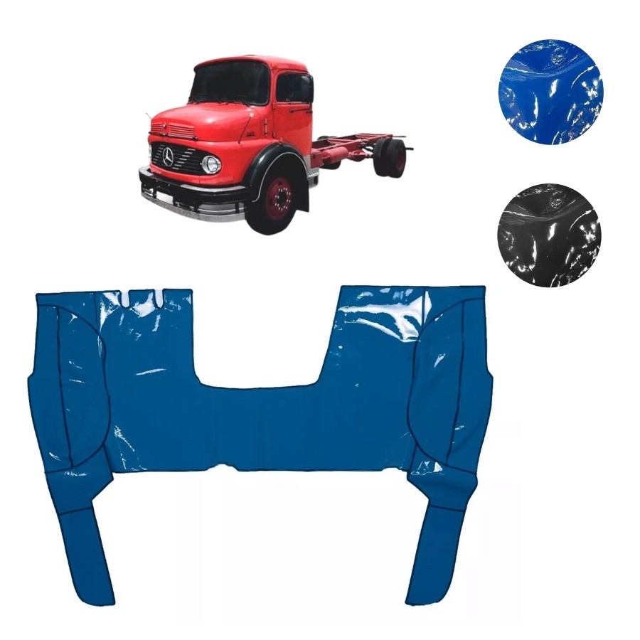 Tapete Verniz Com Forração Caminhão Mercedes Benz Mb 1113