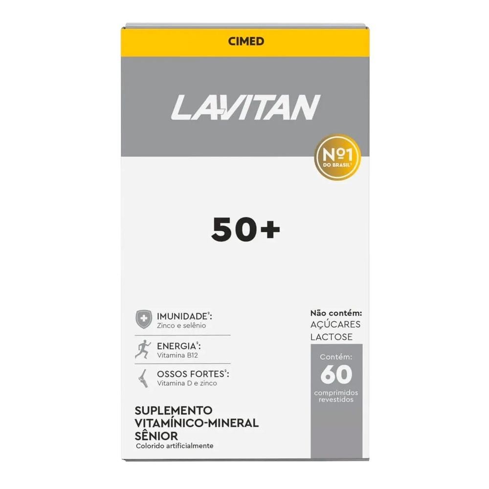 Lavitan Senior 50 + com 60 Cpr em Oferta na Shopee