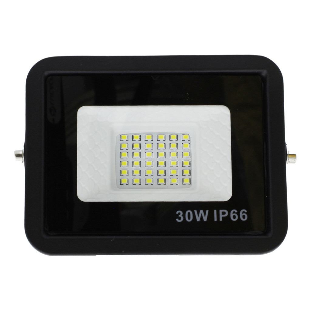 Refletor LED Branco Holofote Bivolt 30W 6500K Alta Luminosidade 36 Leds
