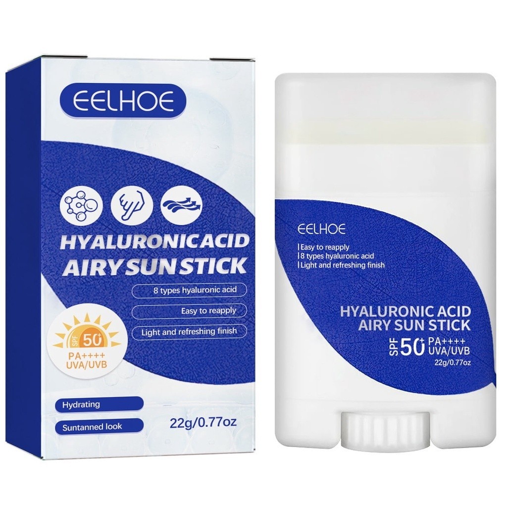 222g De Ácido Hialurônico Airy Stick Protetor Solar Leve , Fps 50 + PA +