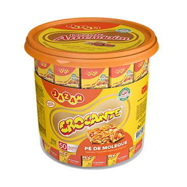 Pé de moleque crocante Pote com 800g - Jazam