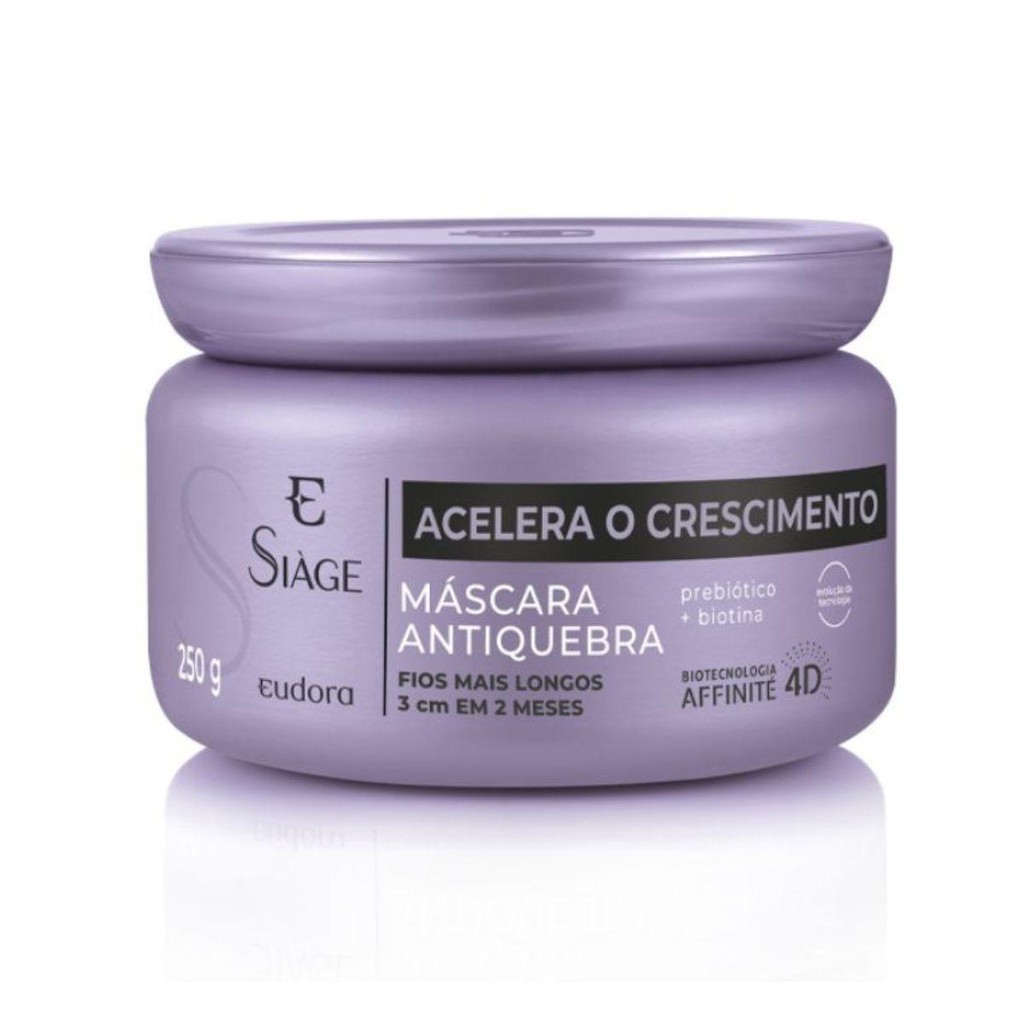 Máscara Siage Eudora Acelera O Crescimento 250g