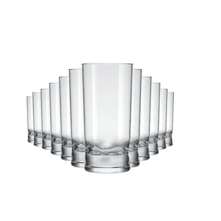 Jogo de Copos Long Drink Amassadinho Nadir 310ml 12 peças em Oferta na Shopee
