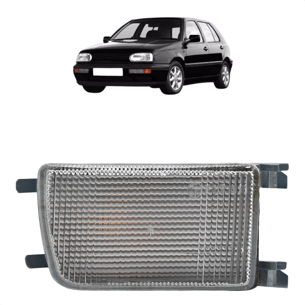 Lanterna Dianteira Pisca Seta Golf Gl/glx/gti Cristal