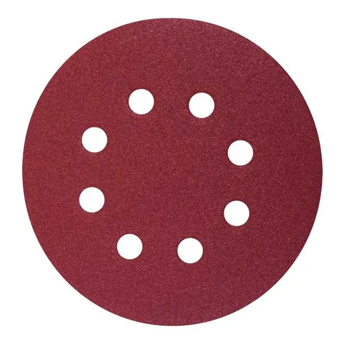 DISCO LIXA 5" G320 8 FUROS TIPO VELCRO - WORKER