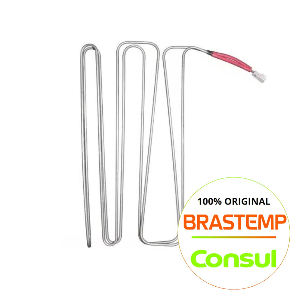 RESISTÊNCIA DEGELO GELADEIRA BRASTEMP/CONSUL ORIGINAL (220V) BRM32A-BRM33A-BRM33B (DEMAIS MODELOS NA DESCRIÇÃO)