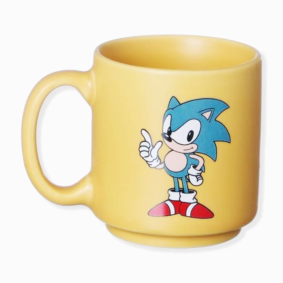 Mini Caneca de Cerâmica Tina - Sonic Speed - 100ml - 1 unidade - Sega Original  - Rizzo