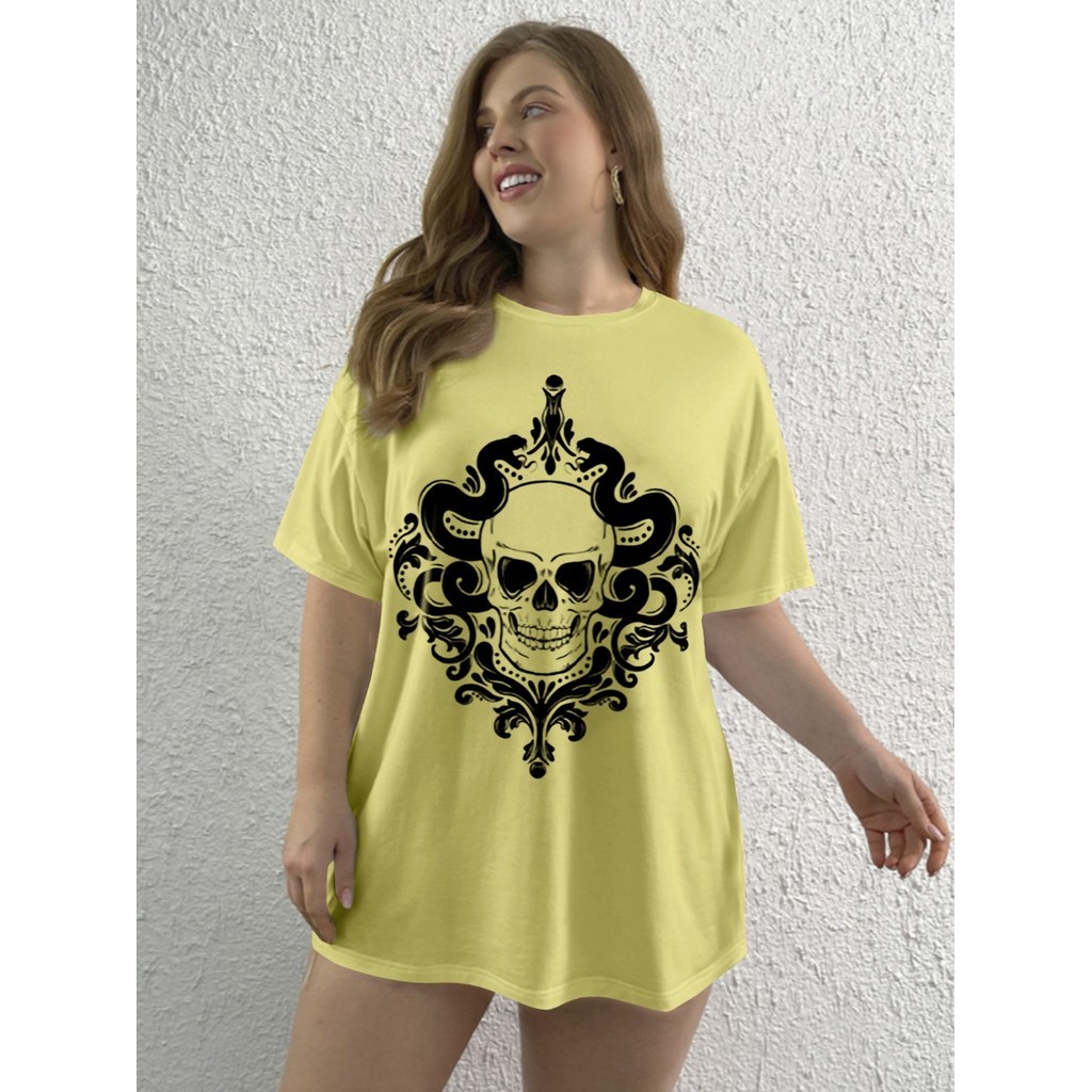 Camiseta Oversized Feminina Larga  Blusa Streetwear Skatista Unissex T Shirt Confortável Camisa