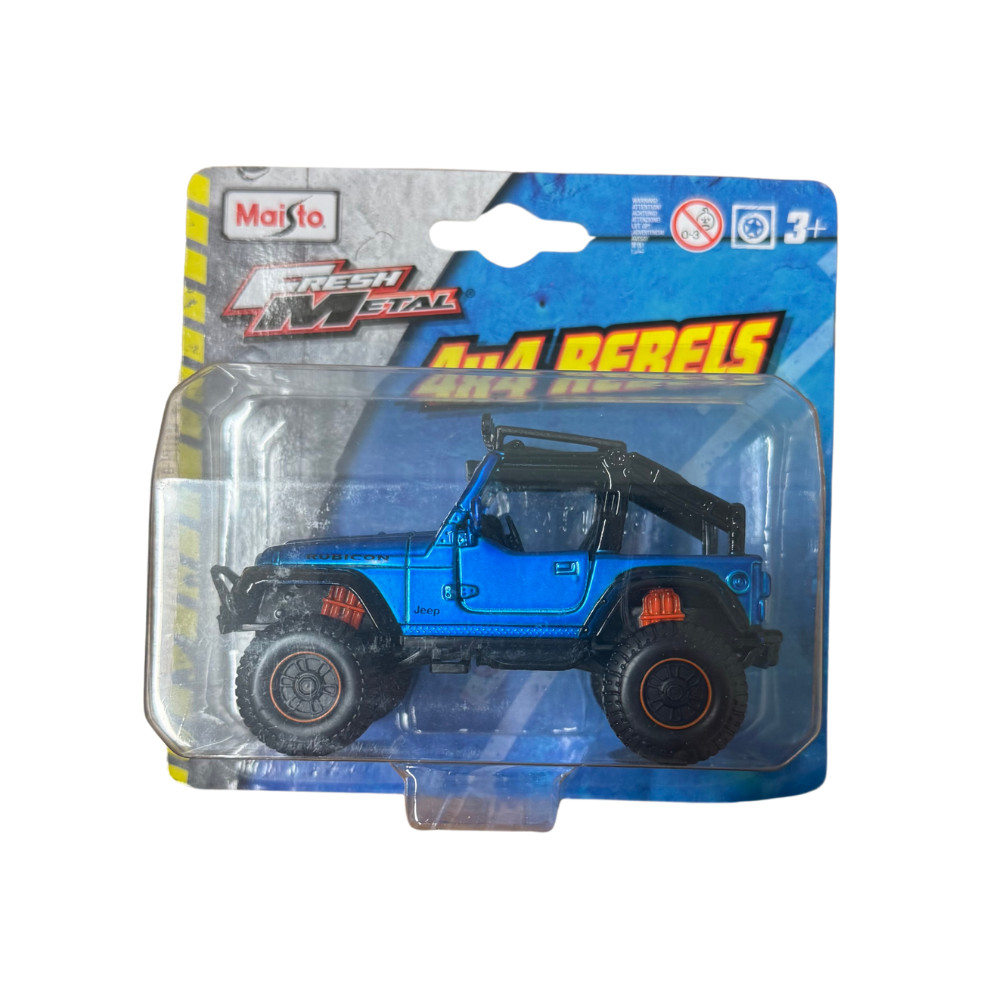 Jeep Wrangler Rubicon 4x4 Rebels Maisto 1/43