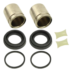 Par de Pistões Reparo da Pinça dos Freios Dianteiros Frontier 4X2, 4X4 Motor 2.8 MWM 2003, 2004, 2005, 2006, 2007, 2008