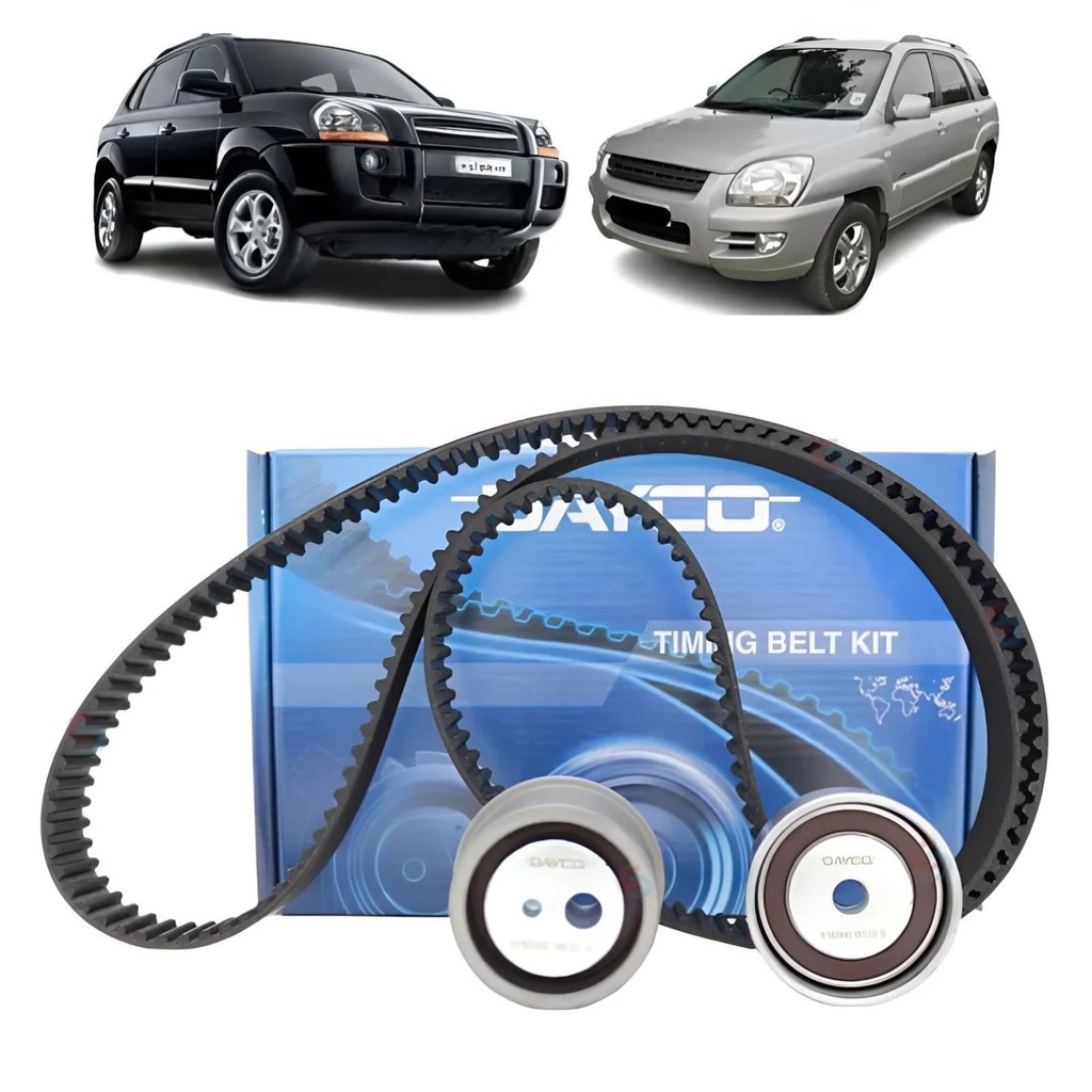 Kit Correia Dentada para Hyundai Santa Fé / Tucson / Sportage 2.7 V6 05.. (KTB673) em Oferta na Shopee