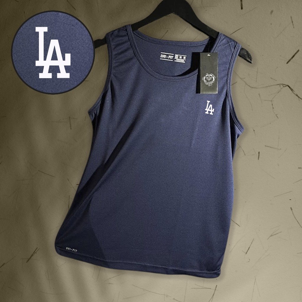 Regata Dry-Fit Masculina - LA 01 2025 - Academia Corrida Crossfit Skate Basquete Verão Esporte