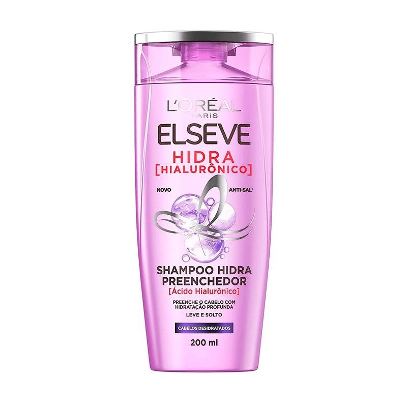 Shampoo Elseve Hidra Hialurônico 200ml em Oferta na Shopee