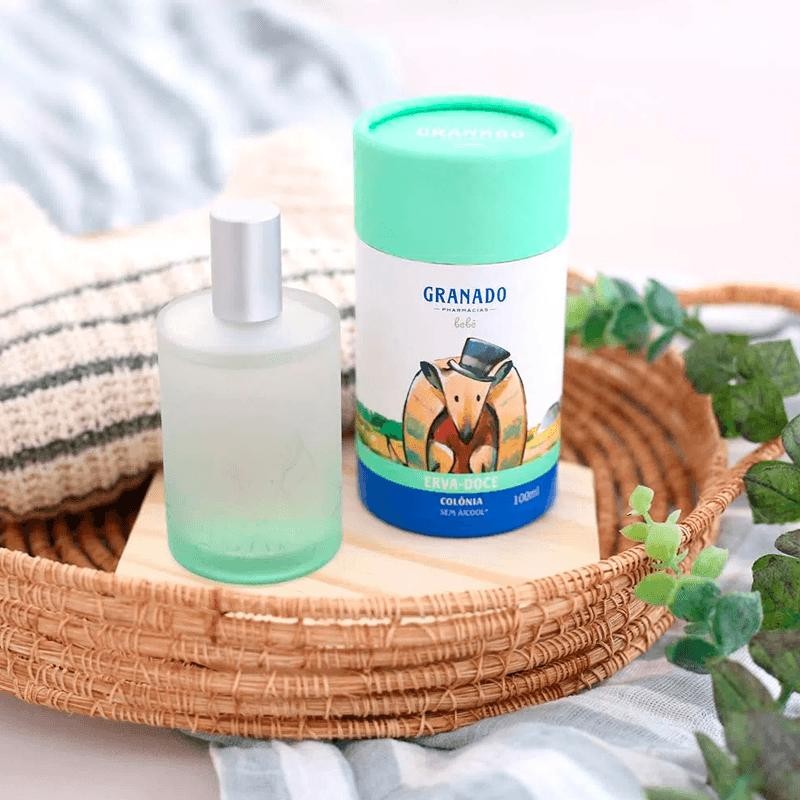 Detalhes do Colônia Granado Bebê Erva-Doce 100ml