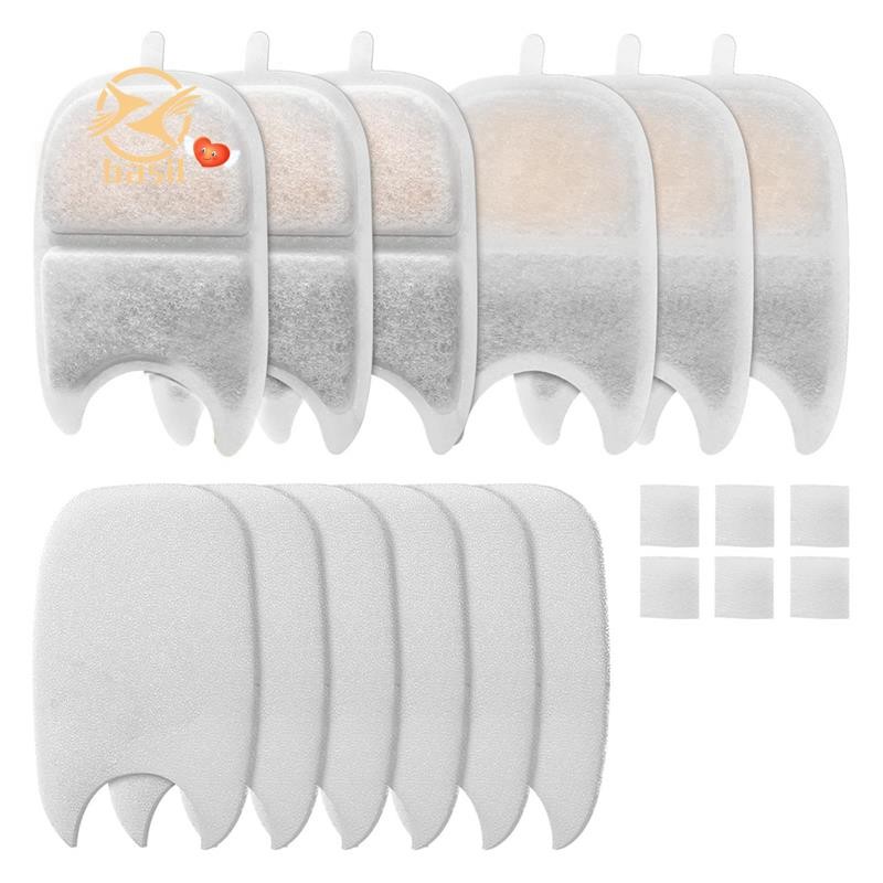 Conjunto De Substituição De Filtro De Fonte De Água Para Animais De Estimação , E Esponja Bebedor De Gato 4L , Acessório
