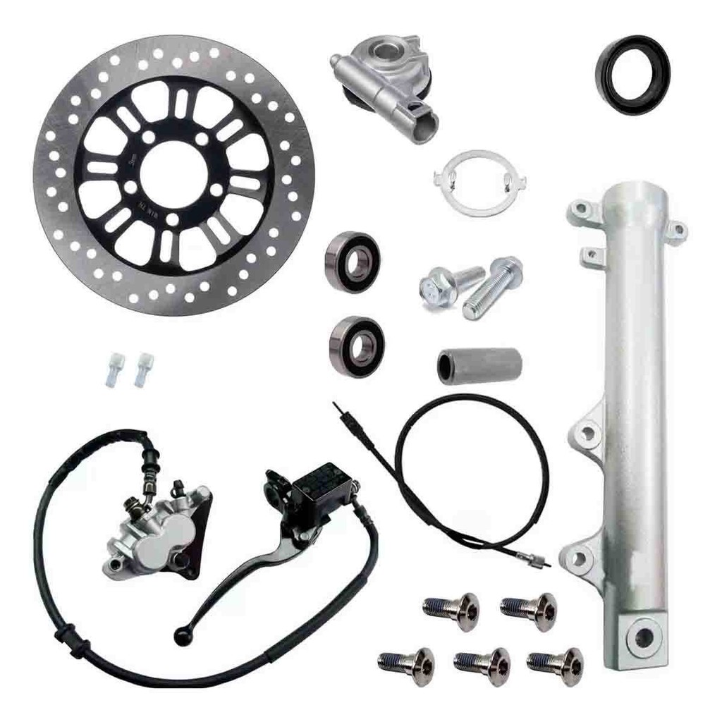 Kit Freio Disco Cg Titan Fan 150 2009 A 2013 Sistema Scud