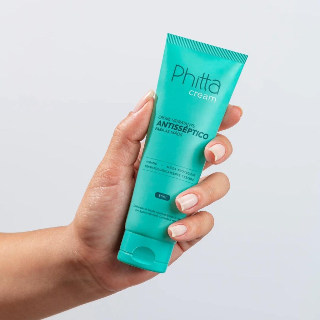 Creme hidratante Antisséptico para  as mãos PHITTA CREAM