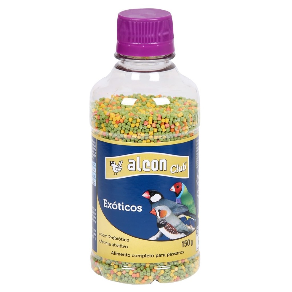 Alcon Club Exóticos 150g Ração Para Pássaros