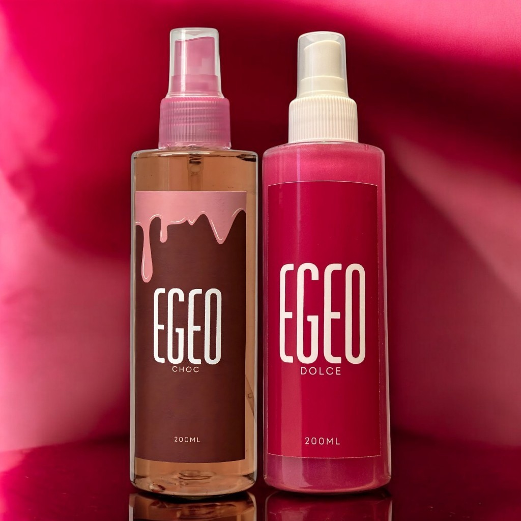 Kit 2 Body Splash Egeo CHOC + Egeo DOLCE - 200ml cada