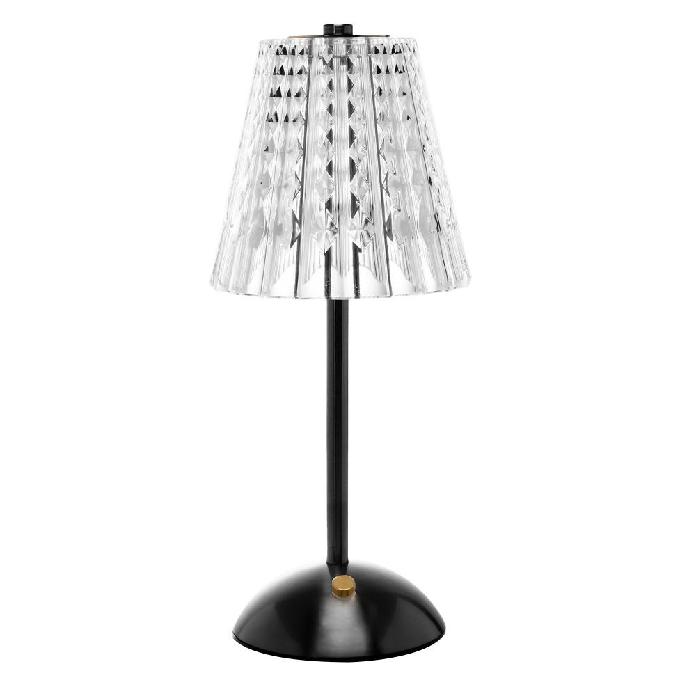 Luminária de Mesa Led Usb Wolff Leumina 13cm x 29,5cm Preta - Home & Living