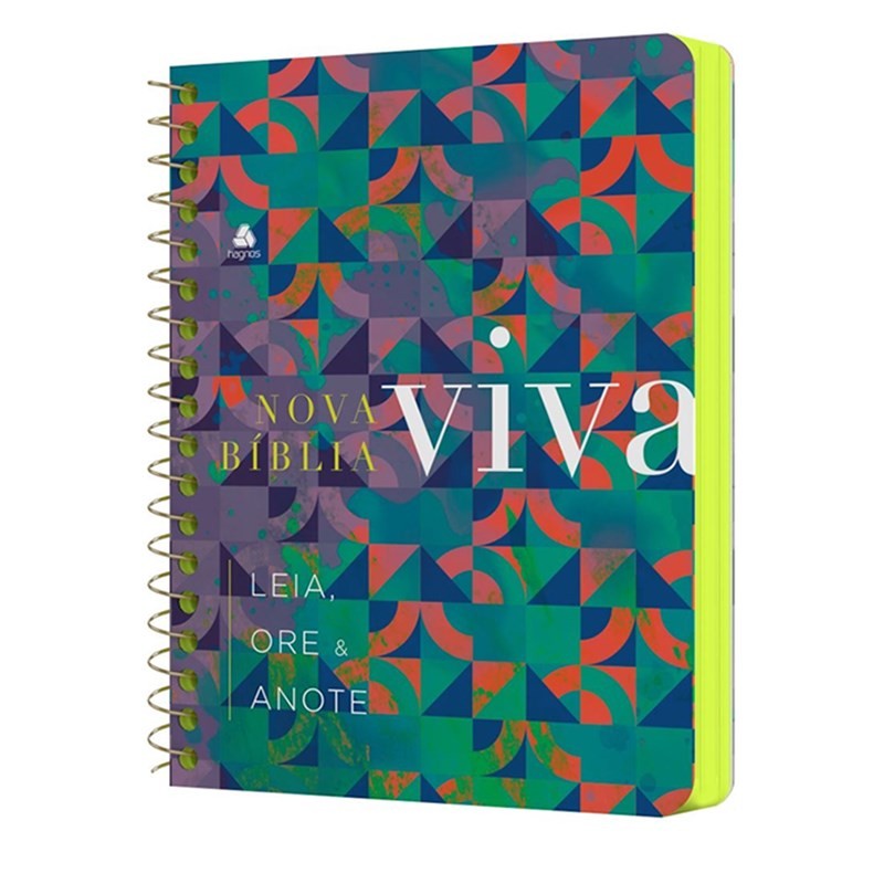 Nova Bíblia Viva Com Espaço para Anotação | Capa Espiral Nova Vida em Oferta na Shopee