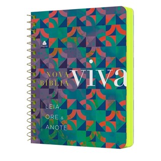 Nova Bíblia Viva Com Espaço para Anotação | Capa Espiral Nova Vida em Oferta na Shopee