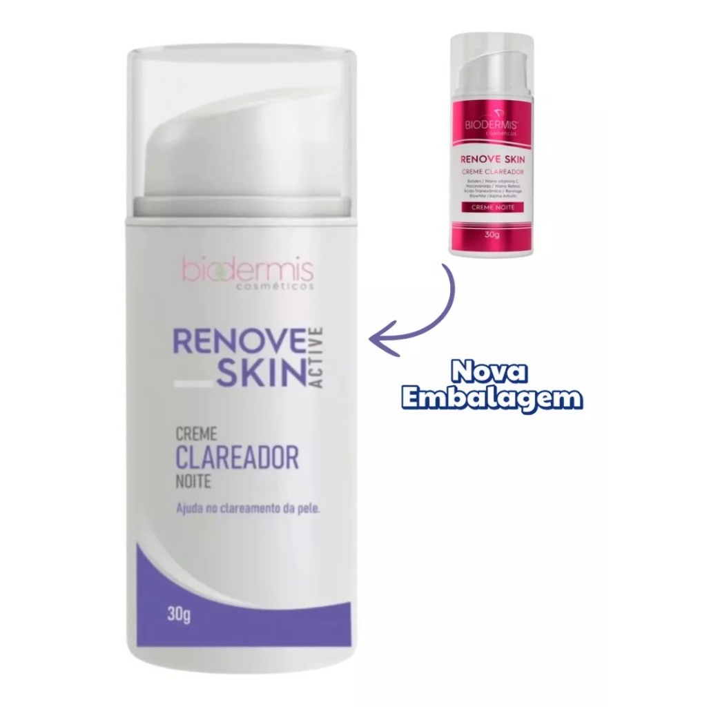 Creme Clareador Bioderma Skin Renewal Para Manchas Escuras E Melasma em Oferta na Shopee