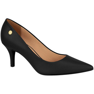 Scarpin Vizzano Preto Camel Marrom Bege Cinza Off Capuccino Verde Bico Fino Salto Médio 1185.702 Maciao Feminina