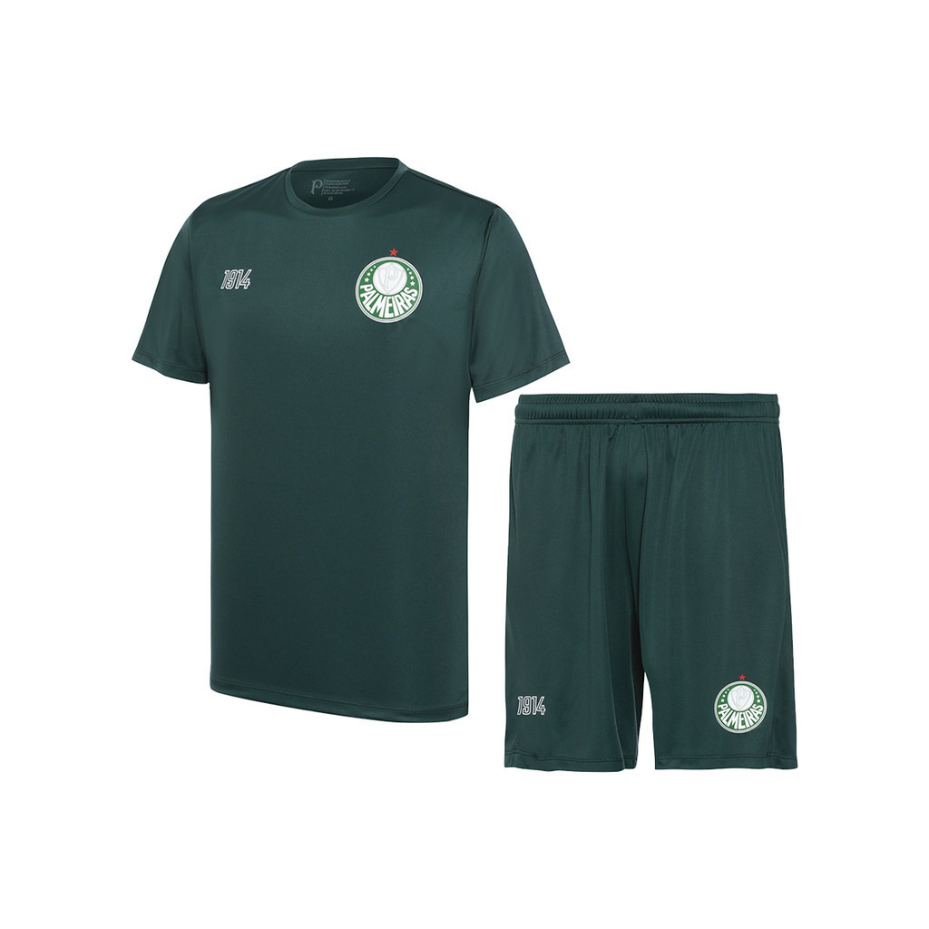 Kit Camisa + Calção / Bermuda Palmeiras 1914 - Infantil
